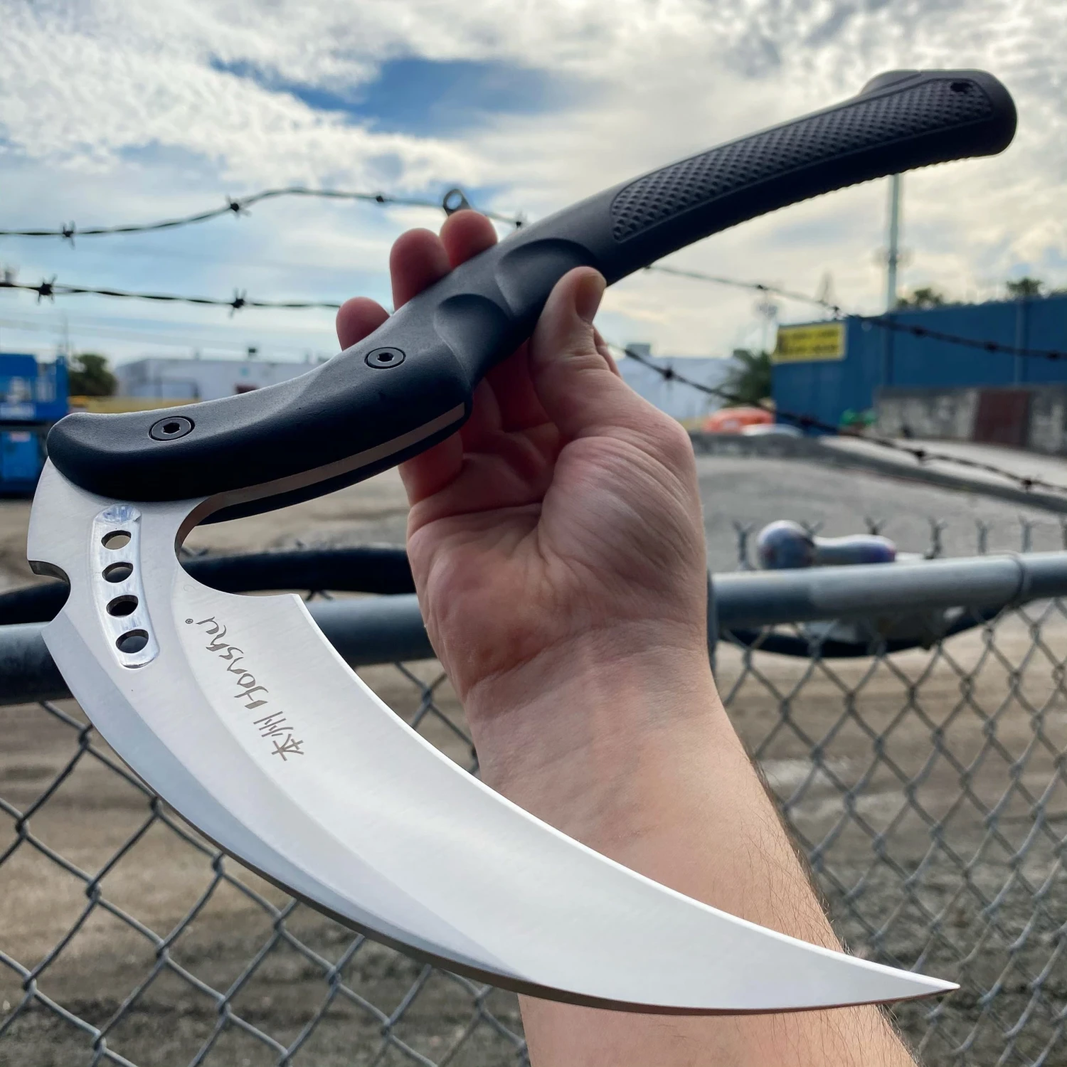 Blade City Honshu Karito Kama With Sheath 3 Blade City Honshu Karito Kama With Sheath