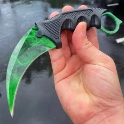 Blade City Video Game 3 Piece Green Gamma Knife Set All Knives 9 Blade City Video Game 3 Piece Green Gamma Knife Set All Knives