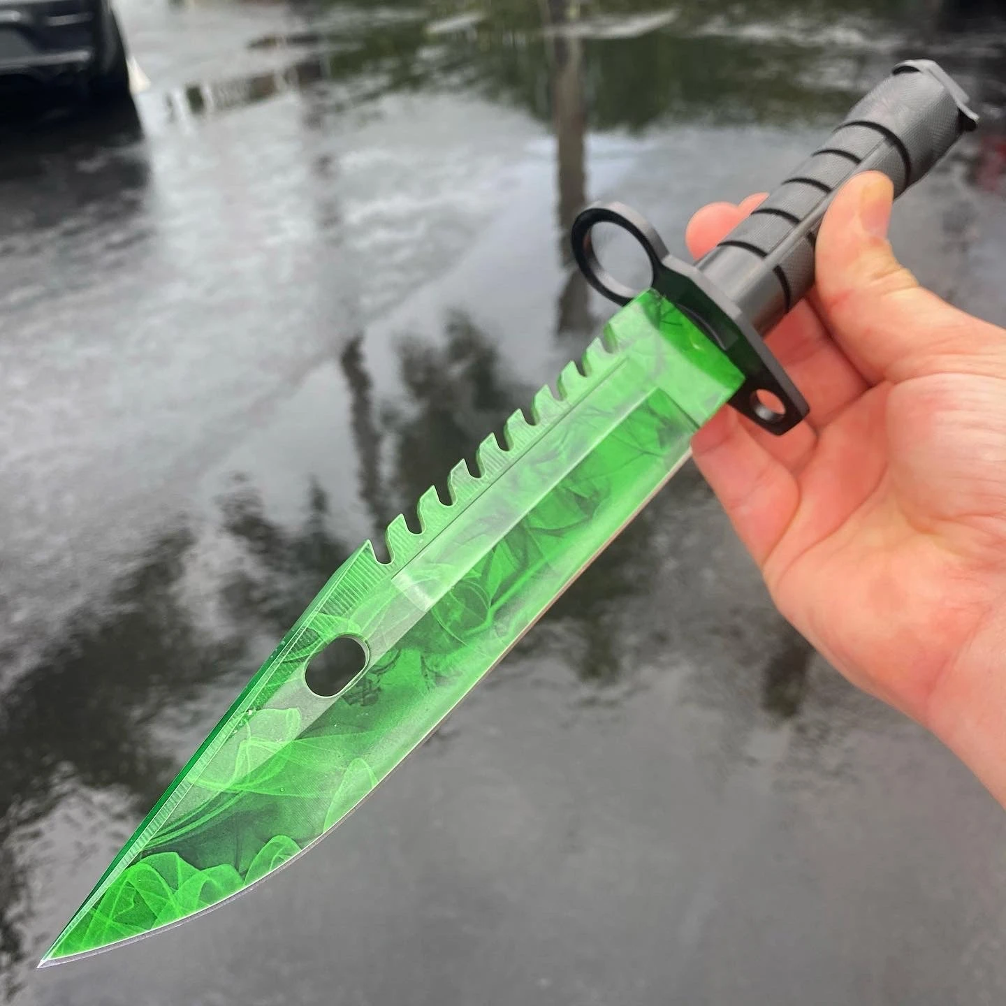 Blade City Video Game 3 Piece Green Gamma Knife Set All Knives 4 Blade City Video Game 3 Piece Green Gamma Knife Set All Knives