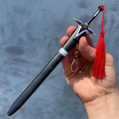 Blade City Anime Replicas Micro Dark Repulser (SAO) + Stand