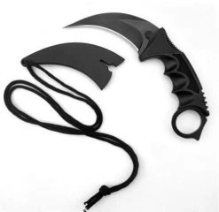 Blade City 7.5" Limited Edition Black Raptor Karambit Claw