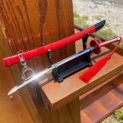 Blade City Anime Replicas Micro Murasame - Akame Ga Kill Katana + Stand