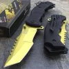 Blade City 9" Gold G10 Huntsman All Knives 2 Blade City 9" Gold G10 Huntsman All Knives