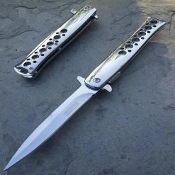 Blade City All Knives 9" Silver Saber Blade