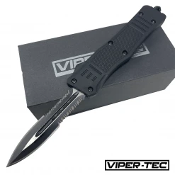 Blade City All Knives Black Dual Action OTF Phantom Series