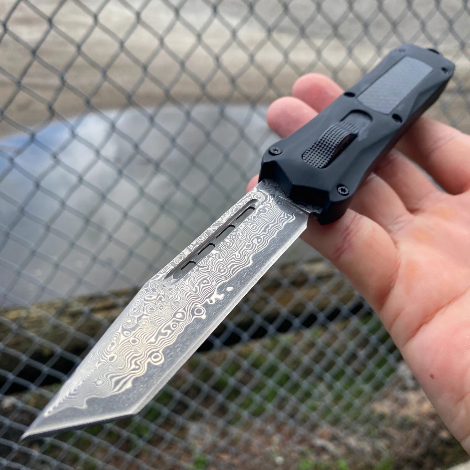 Blade City All Knives VIPER TEC ZEDD REAL DAMASCUS OTF - DUAL ACTION 4 Blade City All Knives VIPER TEC ZEDD REAL DAMASCUS OTF - DUAL ACTION