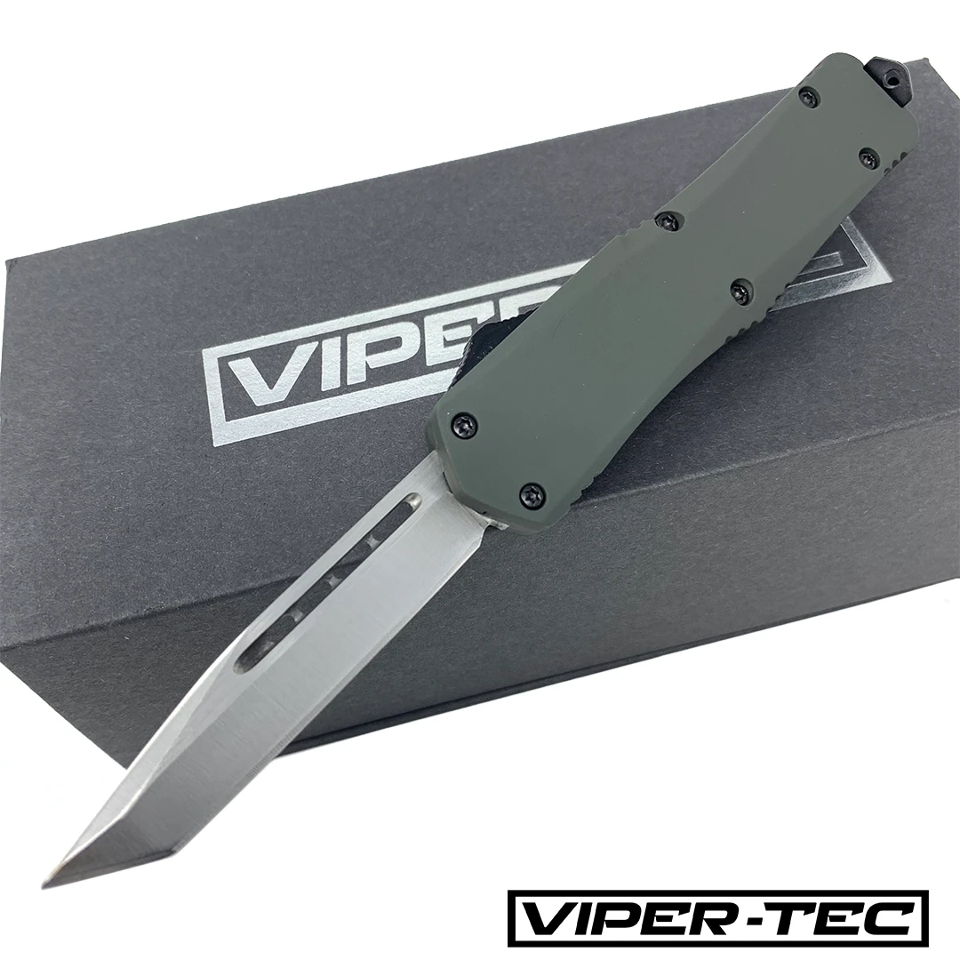 Viper Tec Auto's Mini Grey Ghost D/A OTF (Multiple Blade Styles Available) 4 Viper Tec Auto's Mini Grey Ghost D/A OTF (Multiple Blade Styles Available)