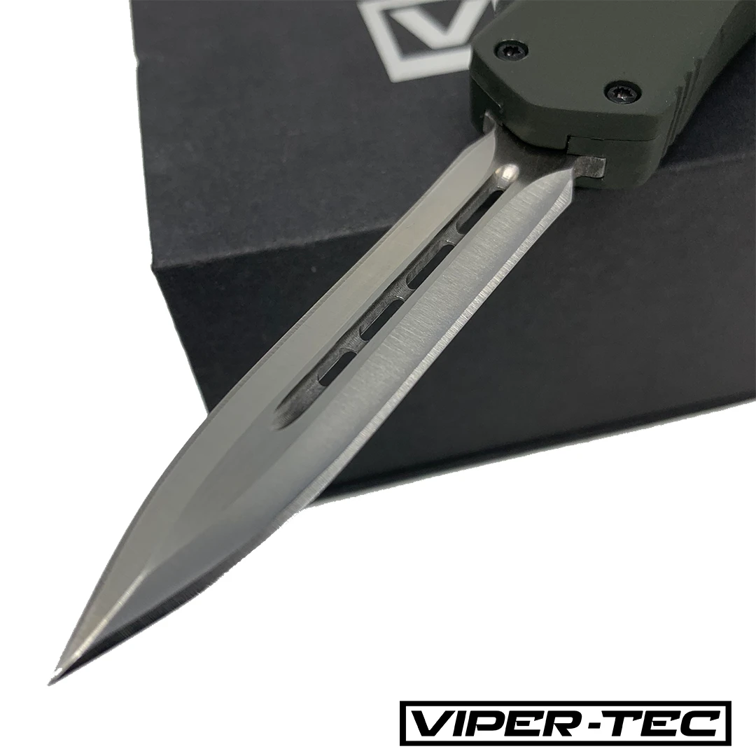 Viper Tec Auto's Mini Grey Ghost D/A OTF (Multiple Blade Styles Available) 9 Viper Tec Auto's Mini Grey Ghost D/A OTF (Multiple Blade Styles Available)