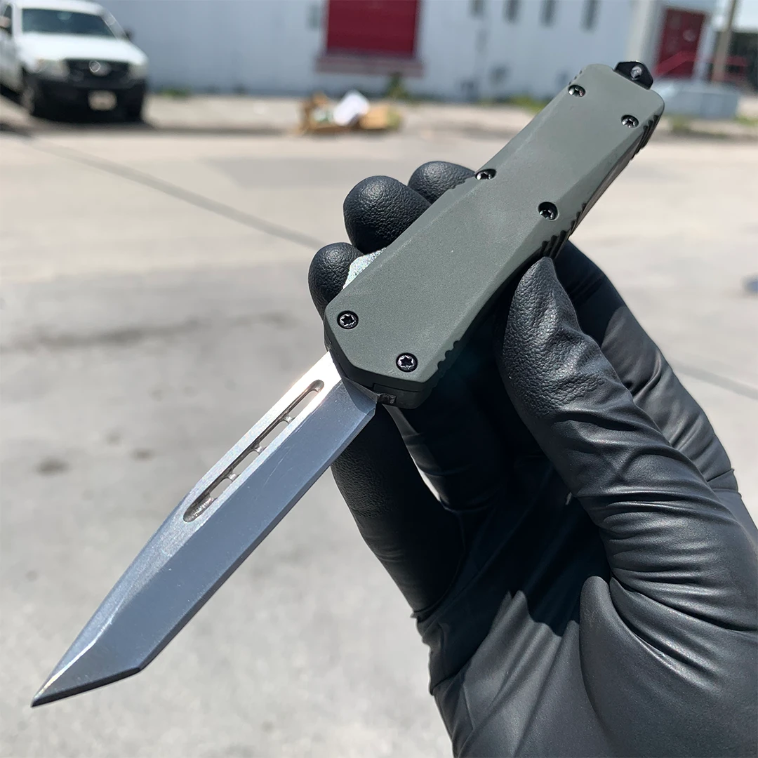 Viper Tec Auto's Mini Grey Ghost D/A OTF (Multiple Blade Styles Available) 10 Viper Tec Auto's Mini Grey Ghost D/A OTF (Multiple Blade Styles Available)