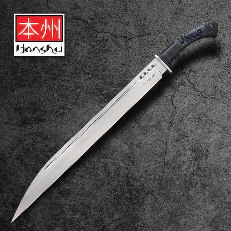 Blade City Fixed Blades Honshu Boshin Seax Knife With Sheath 3 Blade City Fixed Blades Honshu Boshin Seax Knife With Sheath