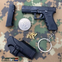 Blade City MicroGunz™️ High Quality Metal Mini Gun Glock Keychain