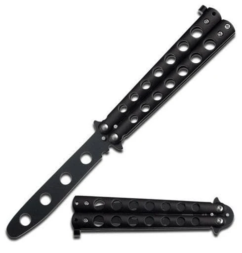 Blade City Black Balisong Trainer Balisong/butterfly 5 Blade City Black Balisong Trainer Balisong/butterfly