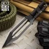 Blade City Black Ronin Tri-Edged Spear Head With Sheath All Knives