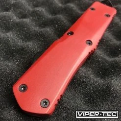 Blade City Custom Red & Black Cerakote OTF (Limited Edition Deadpool Inspired)