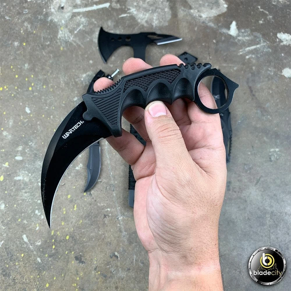 Blade City All Knives *Flash Sale* Black 5-Piece Knife Set 6 Blade City All Knives *Flash Sale* Black 5-Piece Knife Set