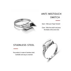 Blade City Metal Self Defense Ring Knife