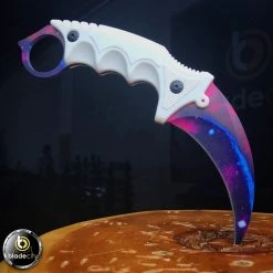 Blade City *Limited Edition* Video Game Inspired White Galaxy Karambit All Knives