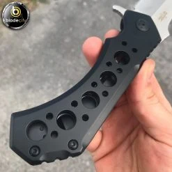 Blade City *NEW PRODUCT* Black & Chrome Goliath Cleaver All Knives