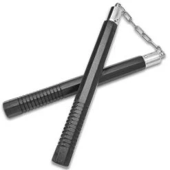 Blade City Self Defense United Cutlery Black Wood Nunchaku