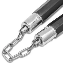 Blade City Self Defense United Cutlery Black Wood Nunchaku