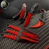 Blade City Red Fury Knife Set (6 Pieces) 2 Blade City Red Fury Knife Set (6 Pieces)
