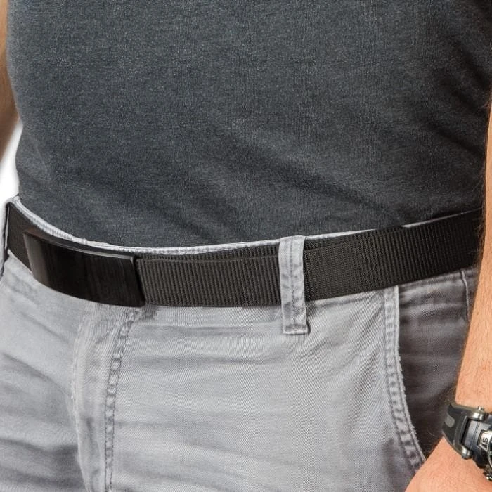 Blade City All Knives Ridge Runner Black Belt With Hidden Knife 5 Blade City All Knives Ridge Runner Black Belt With Hidden Knife