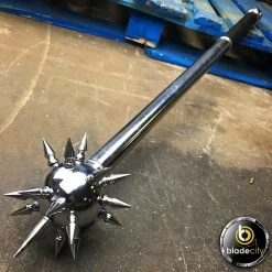 Blade City Silver Spiked Morningstar Mace