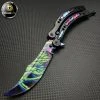 Blade City All Knives *TRAINER BLADE* Video Game Alien Skin Balisong