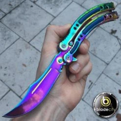 Blade City All Knives Venom Fade Sharp Balisong