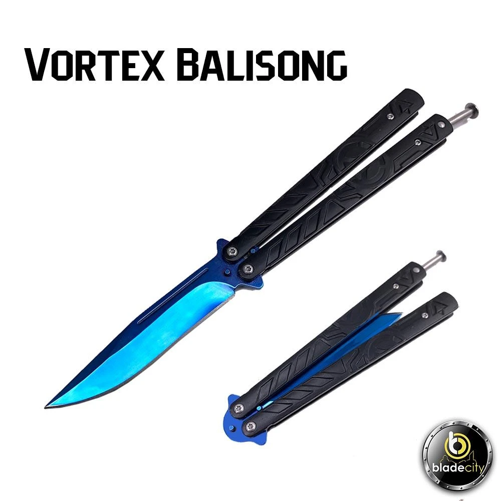 Blade City All Knives Vortex Balisong 3 Blade City All Knives Vortex Balisong